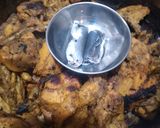 A picture of step 5 of Chicken tikka boti.