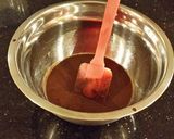 A picture of step 3 of Brownie Bottom Vanilla Butter Cake Cupcakes.