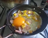 Foto del paso 3 de la receta: Cacerola de huevo con tocineta y maíz tierno