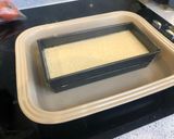 A picture of step 3 of Coconut flan.