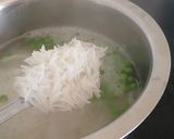 A picture of step 1 of Green Garlic Fried Rice (Hara Lasoon Fried Rice).