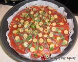“Κάλπικη” pizza με κουνουπίδι. Και χωρίς ζύμη!!! φωτογραφία βήματος 18