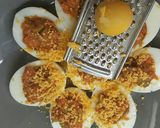 Foto del paso 7 de la receta Huevos rellenos de atun y tomate