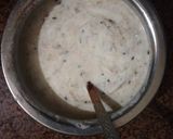 A picture of step 2 of Cucumber Raita.