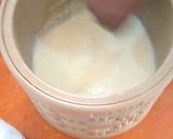 A picture of step 2 of Banana flavour ice cream.