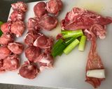 A picture of step 1 of Japanese Kushiage.