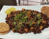 A picture of step 9 of Kalay chanay ki Chaat.