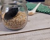 A picture of step 1 of Overnight Oats.