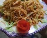 A picture of step 5 of Chicken and vegi Pasta.