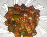 Foto langkah ke 5 dari resep Terong Balado Pedas.