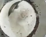 A picture of step 2 of Oreo shake.