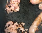 Foto del paso 2 de la receta: Bocadillo de longanizas de Ontinyent a la plancha