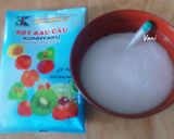 Hình bước làm 2 của món RAU CÂU nhãn tươi