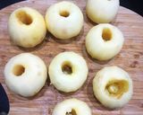 Une image de l'étape 1 de Pommes 🍎🍏 caramélisées au four.