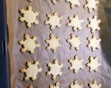 Sterne aus Schneeflocken Rezeptschritt 3 Foto