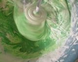 Foto langkah ke 3 dari resep Sponge cake pandan lembut.