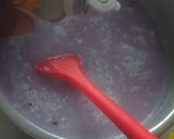 Foto langkah ke 2 dari resep Puding Mawar Taro Leci.