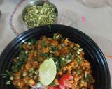 A picture of step 4 of ફણગાવેલા મગ નુ શાક (sprouts moong curry receipe in gujrati).