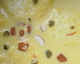 A picture of step 13 of Basant special Rasmalai.