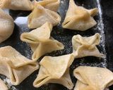 A picture of step 6 of Turkish Manti.