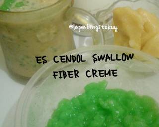 Es cendol swallow fiber creme - Step 2
