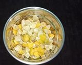 A picture of step 2 of Instant Lemon Peel Pickle.