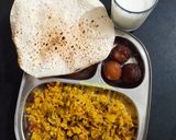 A picture of step 6 of Kathiyawadi Masala Khichdi.