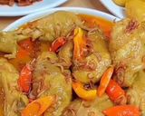 Foto langkah ke 5 dari resep Kare ayam & Orek tempe pedas pedas manis.