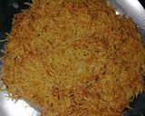 A picture of step 1 of Namkeen sevaiyaan.