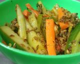 A picture of step 4 of Instant Pickle 🌶️🥕🥒🧄.