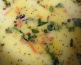 A picture of step 1 of Upma.
