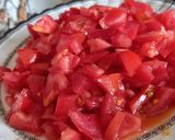 A picture of step 2 of 5 ingredients Chicken seekh kabab karahi.