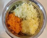 عکس مرحله 2 از دستور کوکو کدو سبز، هویج و سیب زمینی🥙
