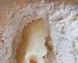 A picture of step 1 of Kasuri methi Masala puri.