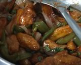 A picture of step 4 of Chilli Honey Potato.