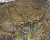 🌿 कम तेल में बने अरबी के पत्तों का पातोड़ 🌿 रेसिपी चरण 8 फोटो