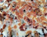 Foto del paso 16 de la receta: Pizza de pollo, berenjena y bacon