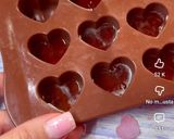 Foto del paso 5 de la receta: Golosinas Sabor Melocotón en Forma de Corazón y Rebozarlas en Azúcar