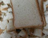 A picture of step 3 of Bread masala.