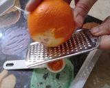 A picture of step 1 of Choco Orange Cake.