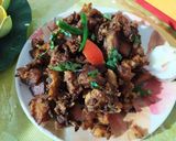 A picture of step 4 of Deep fried mix veg sabji.