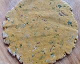 A picture of step 3 of Jowar Bhakri With Vegetables. (Accompanied With Cucumber, Carrot Raita).