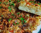 A picture of step 20 of Quick Foccasia with Caramelised onion and tomato.