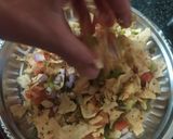 A picture of step 3 of Roasted Papad Churi.