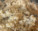 Foto del paso 3 de la receta: Arroz integral con salsa de portobellos