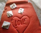 A picture of step 6 of Valentine cookies.