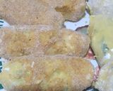 صورة لخطوة 3 من وصفة كروكات بطاطا محشية بالفرماج 😍😋❤