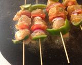A picture of step 7 of Chicken Shashlik (Masala Boti) 🍡🍡🍡.