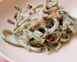 Foto del paso 4 de la receta: Tagliatelle con crema de queso Gorgonzola y nueces