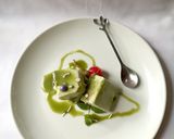 Foto langkah ke 5 dari resep Es Krim Nasi Matcha (Sederhana).